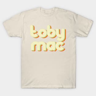 vintage color toby mac T-Shirt